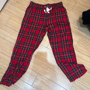NEW Lands End Plaid Pajama Pants